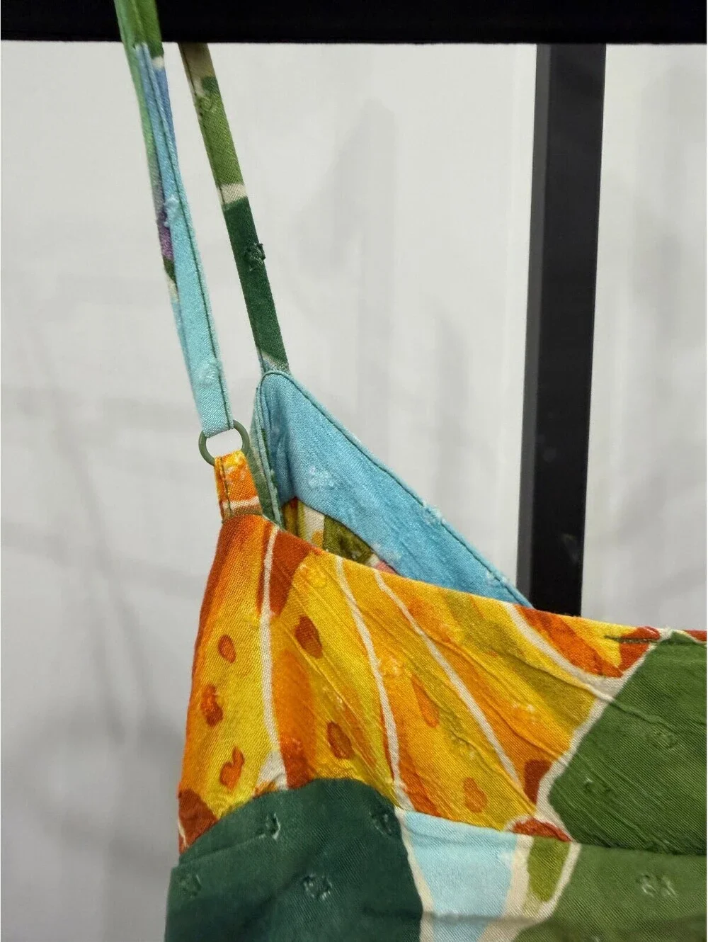 Farm Rio Tropical Print Maxi Dress with Twist Front Detail XS - Picture 8 of 10